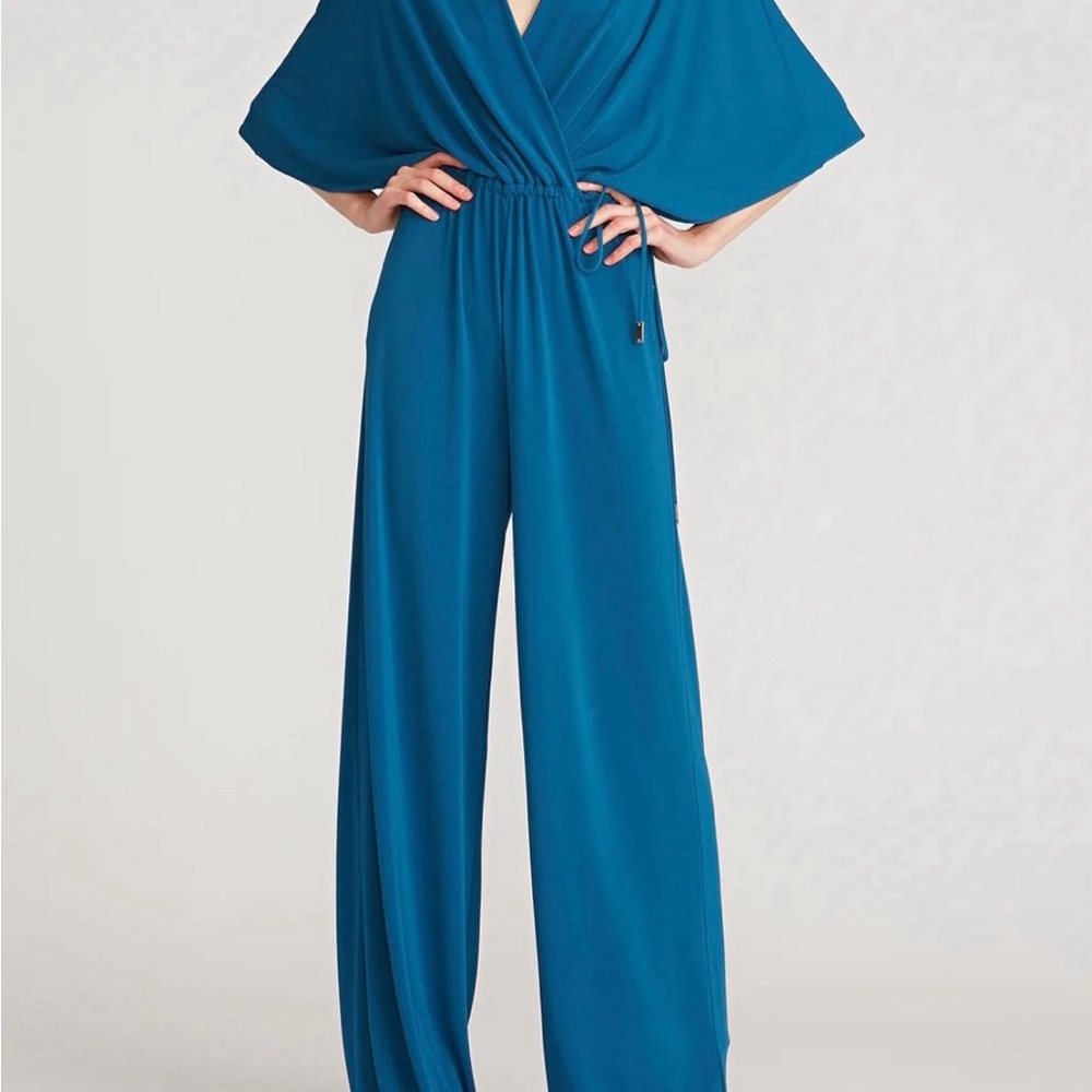 Halston Eden Jumpsuit size 14 NWT